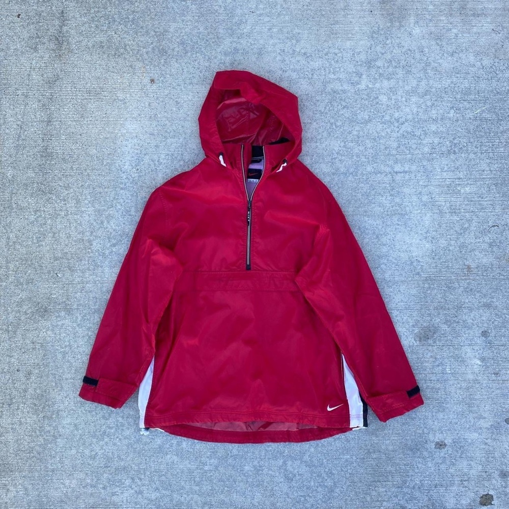 Vintage 90’s Nike Red Windbreaker